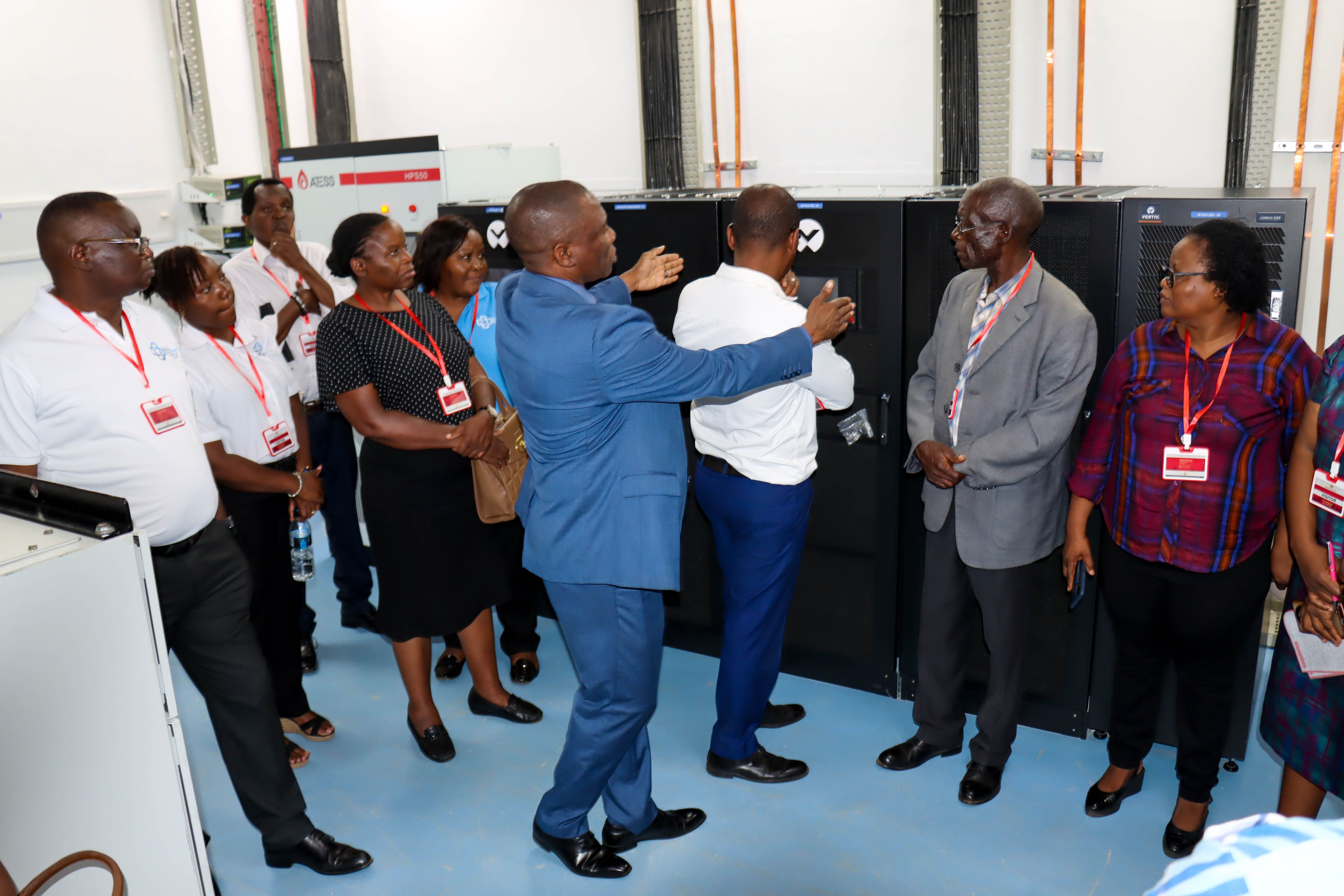 PPPC Board site visit to the Data Centre in Lilongwe